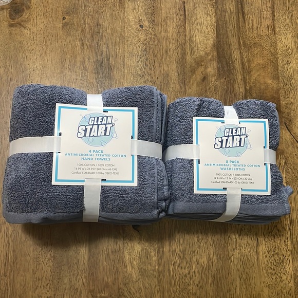 NWT Hand Towels and Wash cloths Set - Picture 1 of 7